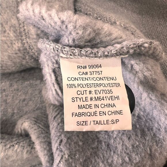 Element Highland Henley Hoodie Gray Tight-Knit Exterior + Brushed Fleece Inside - Picture 7 of 8